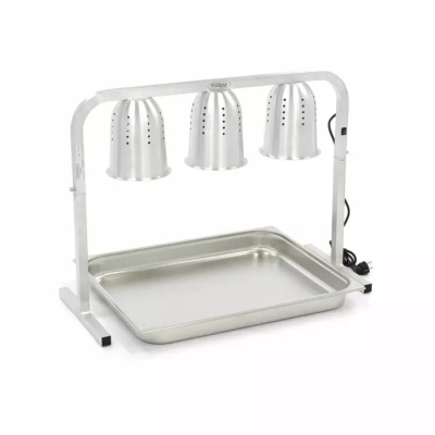 Lampe chauffante pour buffet Triple